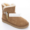 UGG Bailey Button Star Mini Chestnut