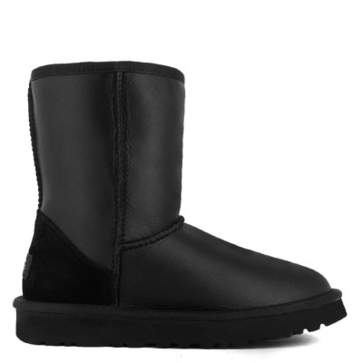 MENS Classic Short Metallic Black