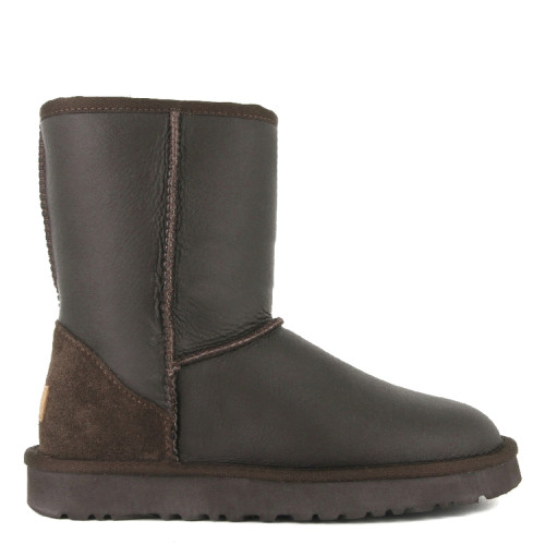 UGG Men's Classic Short Metallic Chocolate