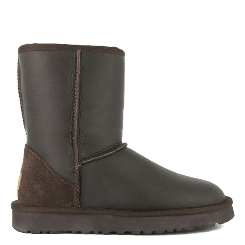 UGG Men's Classic Short Metallic Chocolate