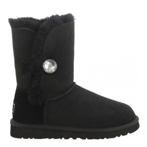 UGG Bailey Button Bling Black