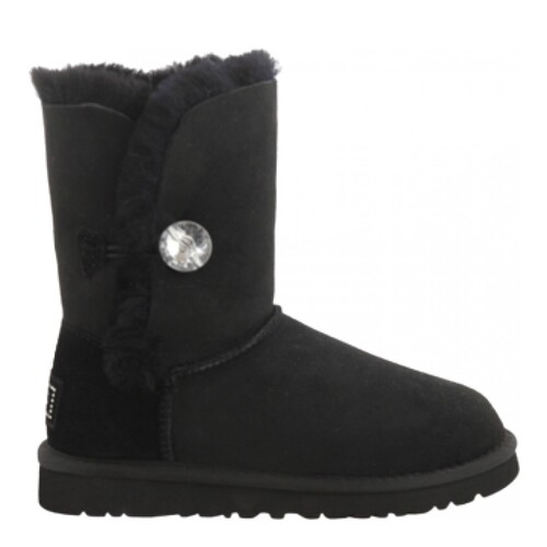 UGG Bailey Button Bling Black