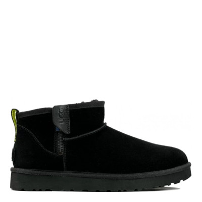 Mens Classic Ultra Mini Zip Boot Black