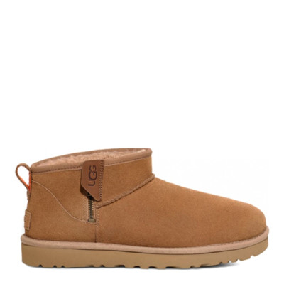 Mens Classic Ultra Mini Zip Boot Chestnut