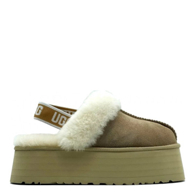 Funkette Slipper Low Khaki