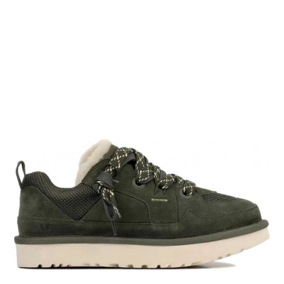 Mens Lowmel Low Sneaker Dark Green