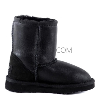 Kids Classic Short Metallic Black