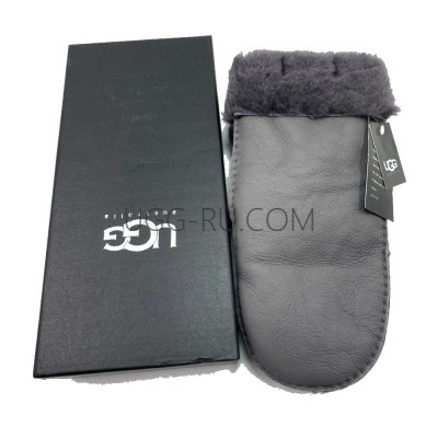 Варежки UGG кожаные Grey