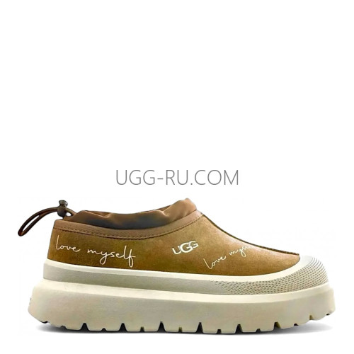 UGG Mens Tasman Hybrid Love Myself Khaki