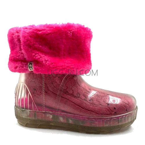 UGG Drizlita Clear Boot Rok Rose