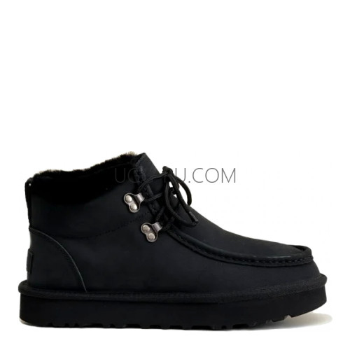 UGG Mens Ambush Woven Boot Black
