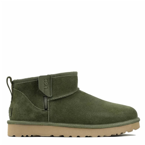 UGG Ugg Men's Classic Ultra Mini Zip Khaki