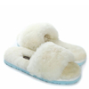 UGG Fluff Slide Slippers White UGG Fluff Slide Slippers White