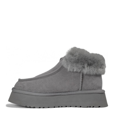 Funkette Platform Boots Grey
