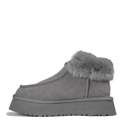 UGG Funkette Platform Boots Grey
