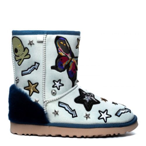 UGG Patch It Classic Bleach Denim