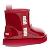 UGG Classic Clear Mini Samba Red UGG Classic Clear Mini Samba Red
