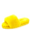 UGG Fluff Slide Slippers Yellow UGG Fluff Slide Slippers Yellow