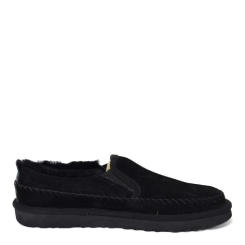 UGG Mens Neumel Stitches Slip-on Black