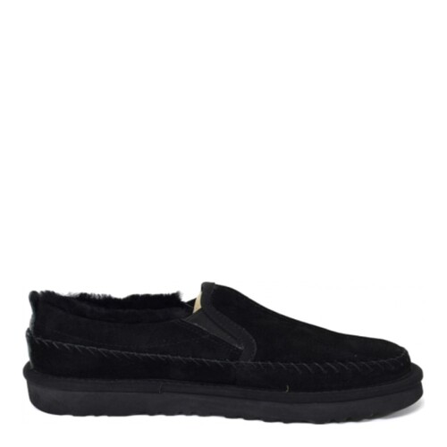 UGG Mens Neumel Stitches Slip-on Black