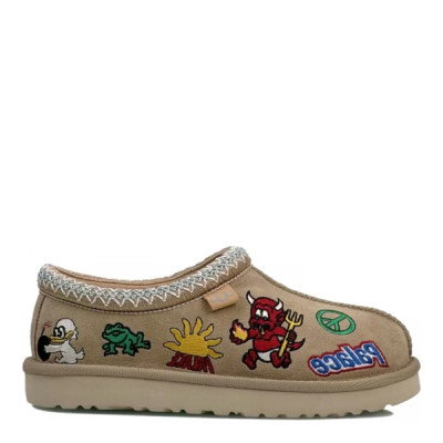 Palace x UGG Tasman Slipper Sand