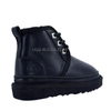 Kids Classic Neumel II Zip Leather Black Kids Classic Neumel II Zip Leather Black