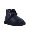 Kids Classic Neumel II Zip Leather Black Kids Classic Neumel II Zip Leather Black