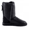 UGG Classic Short Zip Metallic Black