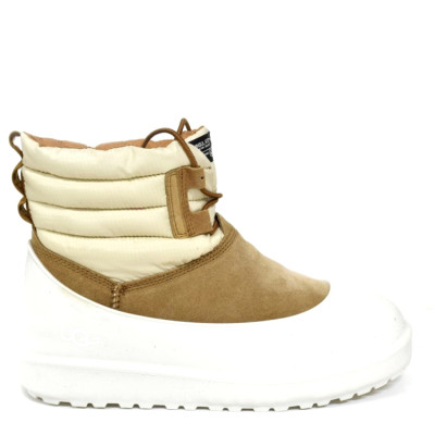 Classic Mini Lace-Up Weather White Chestnut