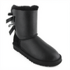 UGG KIDS Bailey Bow Metallic Black UGG KIDS Bailey Bow Metallic Black