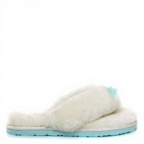 UGG Fluf Fflip Flop White